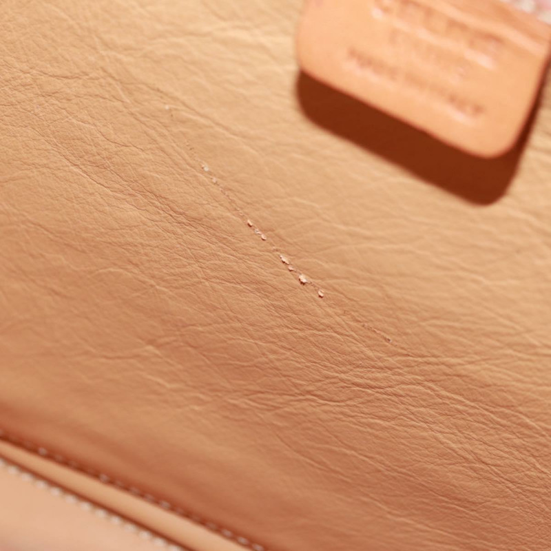 【日本直送】CELINE Macadam帆布手提包 PVC皮革 2way Brown Gold Auth SW1948V-9