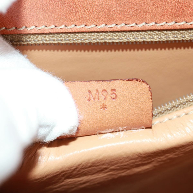 【日本直送】CELINE Macadam帆布手提包 PVC皮革 2way Brown Gold Auth SW1948V-11