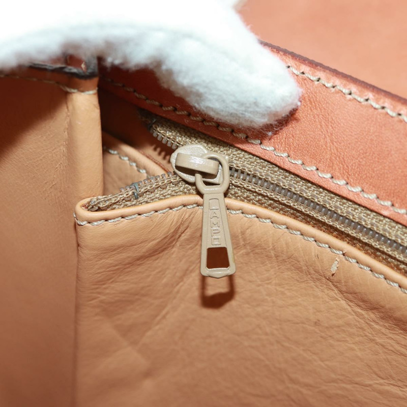 【日本直送】CELINE Macadam帆布手提包 PVC皮革 2way Brown Gold Auth SW1948V-25