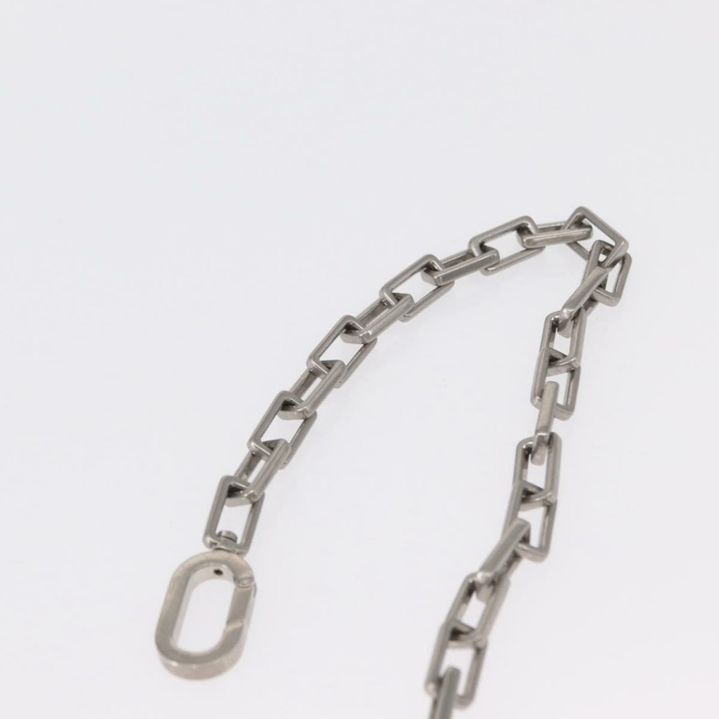 【日本直送】FENDI 鏈條單肩包 皮革 米色 銀色 正品 bs32416V-13