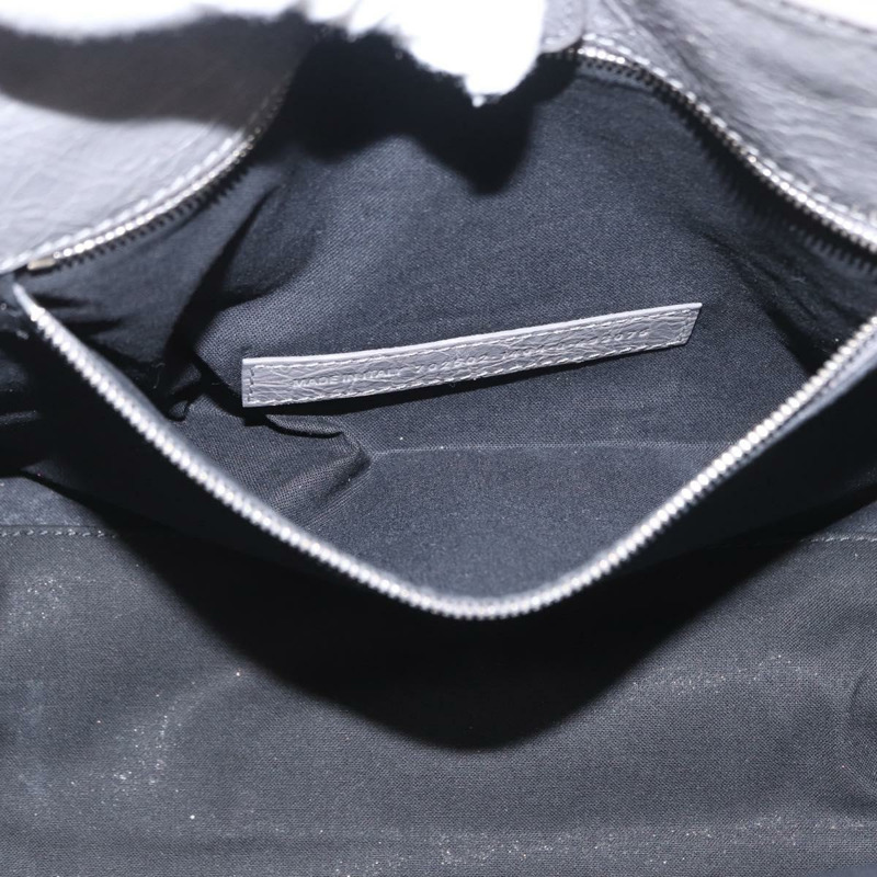 【日本直送】BALENCIAGA Neo Classic M 手袋 皮革 兩用 灰色/銀色 702502 正品 ka1535M-23