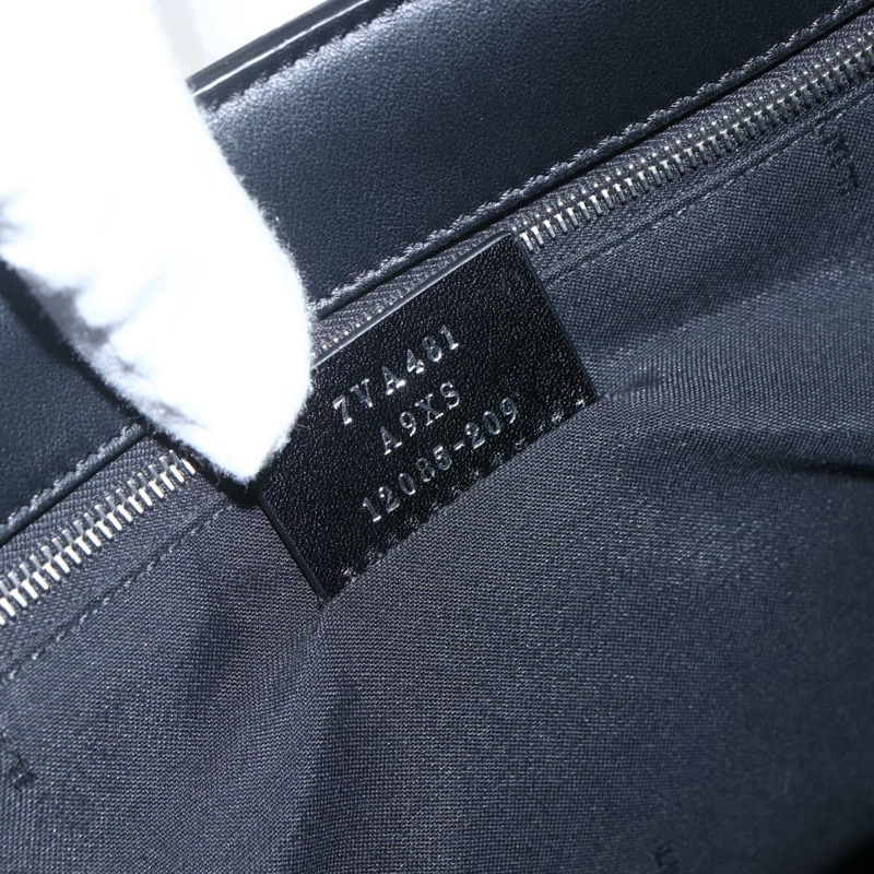 【日本直送】FENDI Zucca 帆布手提包黑棕色正品 ka1401M-10