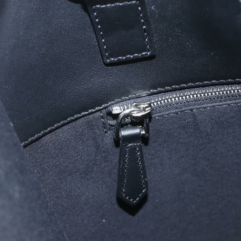 【日本直送】FENDI Zucca 帆布手提包黑棕色正品 ka1401M-18