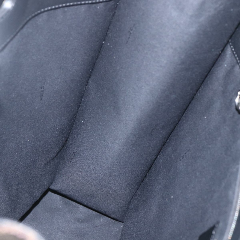 【日本直送】FENDI Zucca 帆布手提包黑棕色正品 ka1401M-20