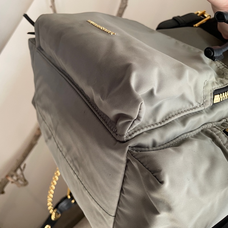 Burberry帆布尼龍後背包🎒 肩背包/後背包/旅行包/過夜包/水桶包/束口包 🎒側背/手提🎒正品🎒很新🆕🎒男女皆適-30