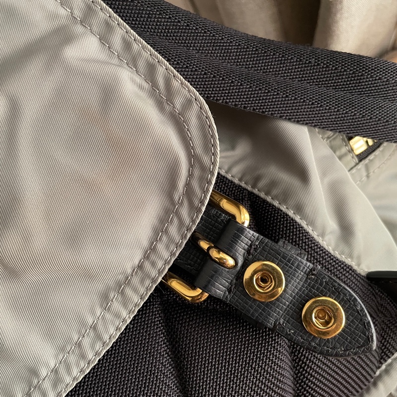 Burberry帆布尼龍後背包🎒 肩背包/後背包/旅行包/過夜包/水桶包/束口包 🎒側背/手提🎒正品🎒很新🆕🎒男女皆適-55