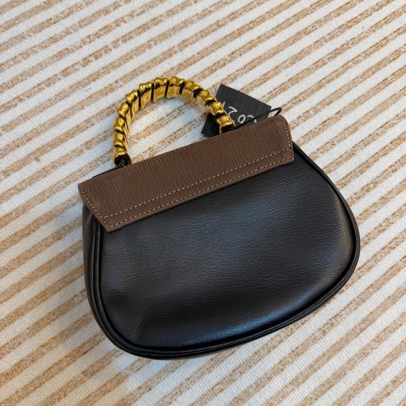 Loewe vintage 中古款 蛇骨 mini小南瓜 稀有 有原裝長帶-2