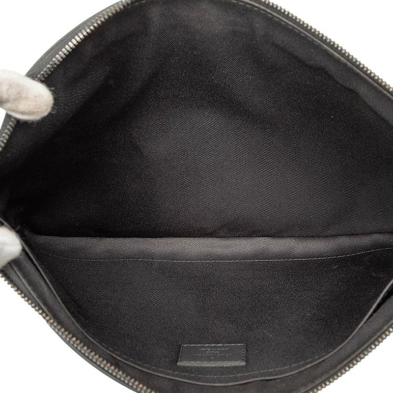 路易威登 Monogram Shadow Pochette Discovery Second Bag/Clutch Bag M62903 黑色 Noir 皮革 男士 LOUIS VUITTON-3