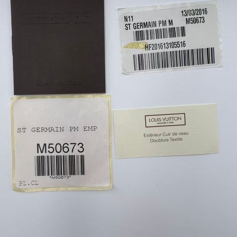 路易威登 Saint Germain PM 系列黑色鍊條包-2