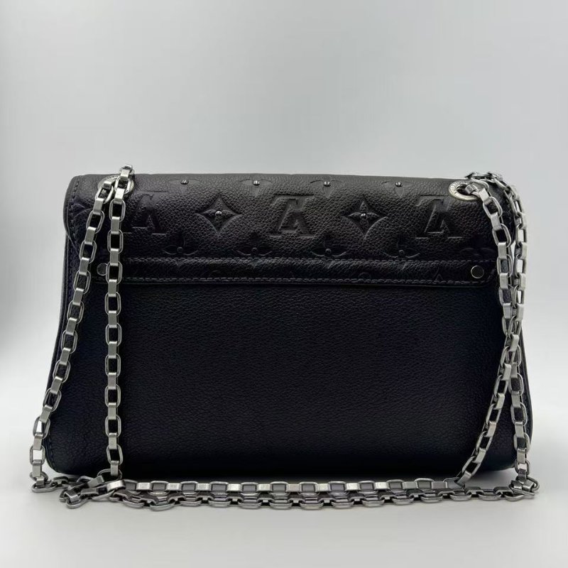 路易威登 Saint Germain PM 系列黑色鍊條包-8