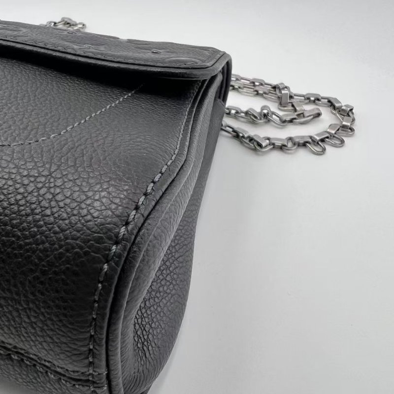 路易威登 Saint Germain PM 系列黑色鍊條包-11