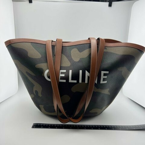 賽琳 Couffin 大號迷彩帆布托特包