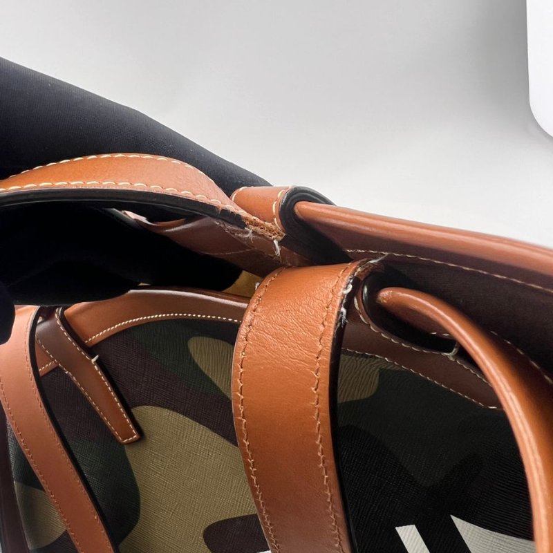 賽琳 Couffin 大號迷彩帆布托特包-6