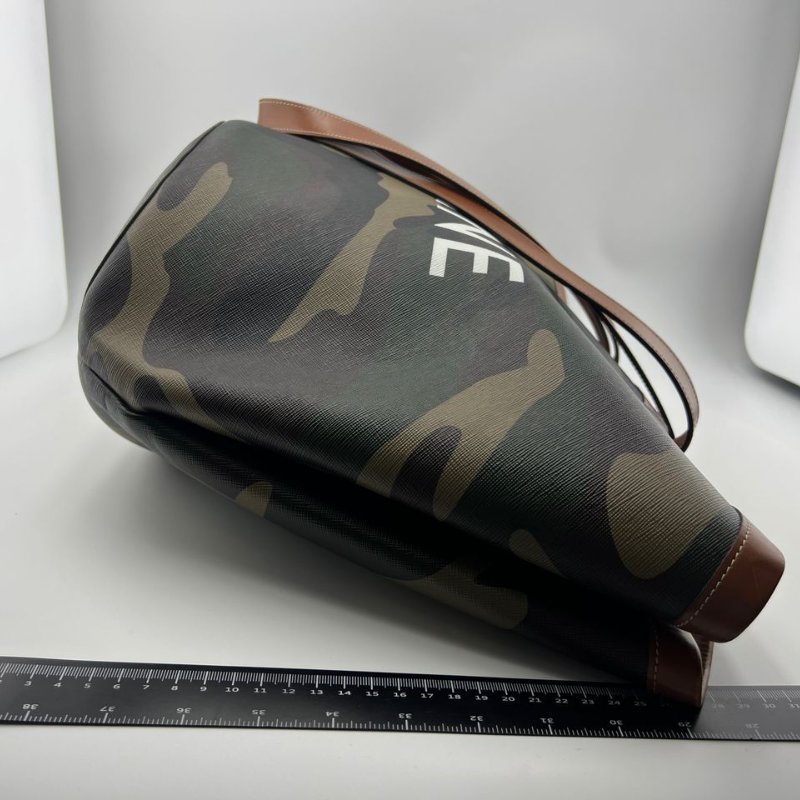 賽琳 Couffin 大號迷彩帆布托特包-9