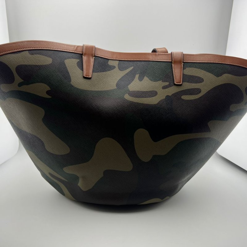 賽琳 Couffin 大號迷彩帆布托特包-11
