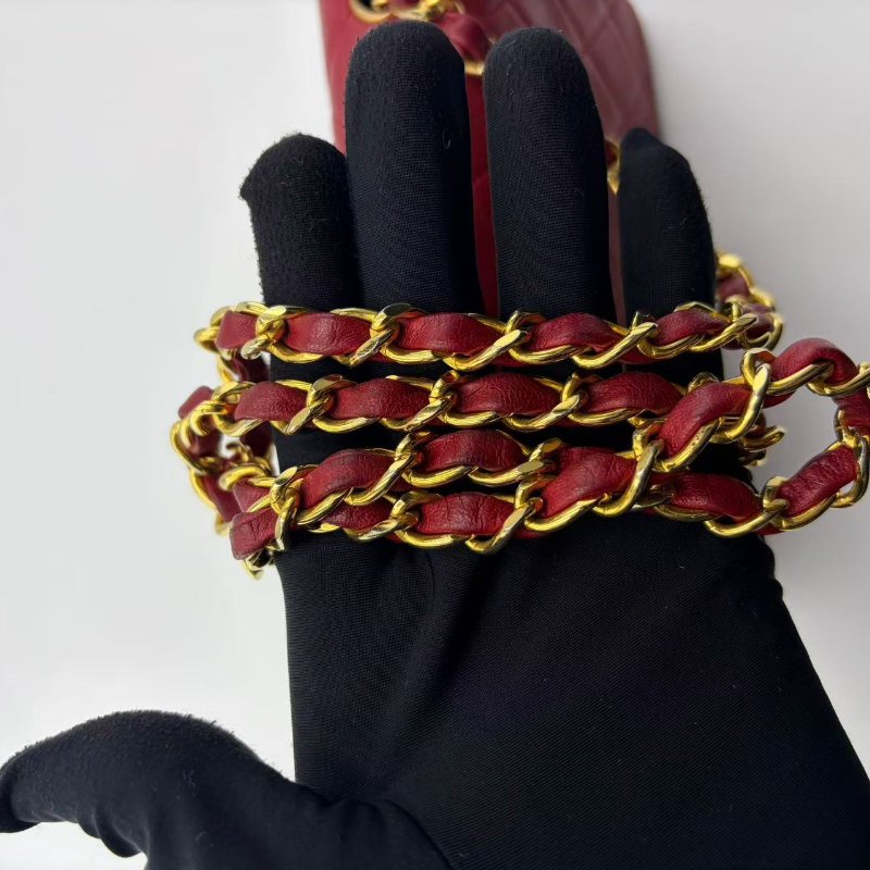 香奈兒 Classic Flap 系列 菱格紋鍊條包-5