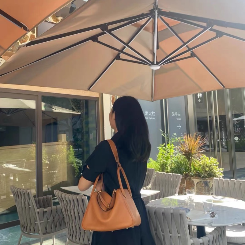 #全網最低💰 #櫃上近4️⃣0️⃣萬 愛馬仕Lindy30金棕銀1H太妃金 TC皮-1