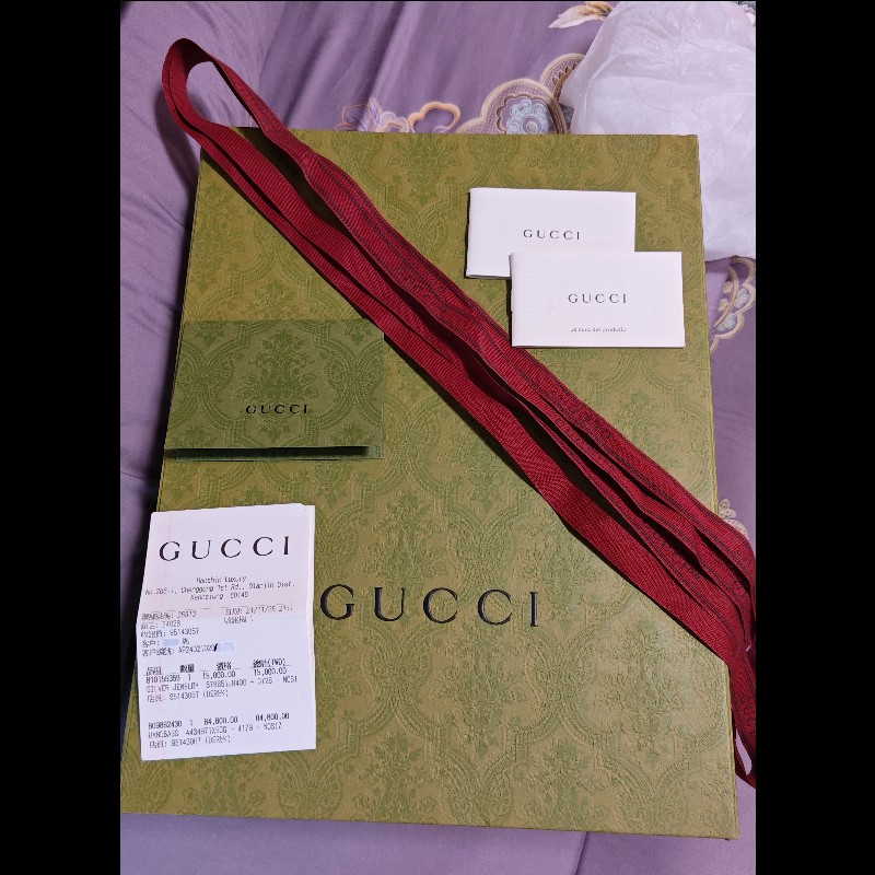 Gucci Marmount 红藍翻蓋相机包-13