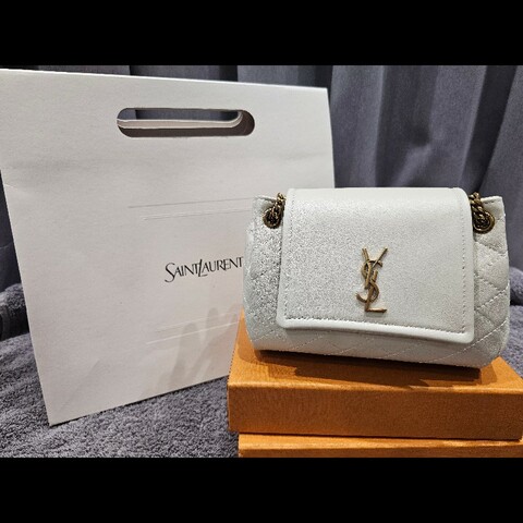 Nolita小羊皮迷你手袋 白色