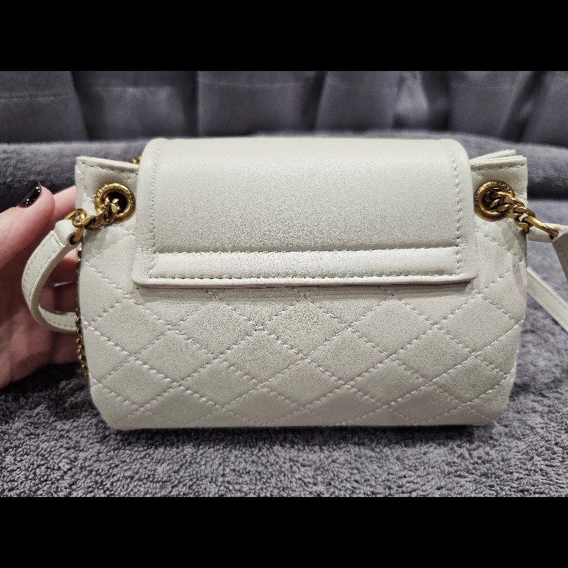 YSL Nolita MINI 小羊皮迷你手袋 白色-2