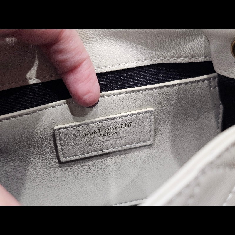 YSL Nolita MINI 小羊皮迷你手袋 白色-21