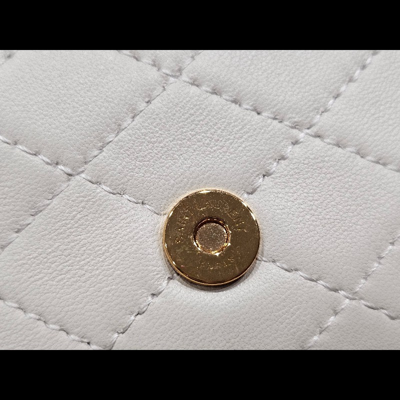 YSL Nolita MINI 小羊皮迷你手袋 白色-23