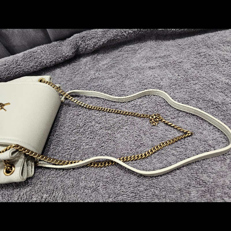 YSL Nolita MINI 小羊皮迷你手袋 白色-28