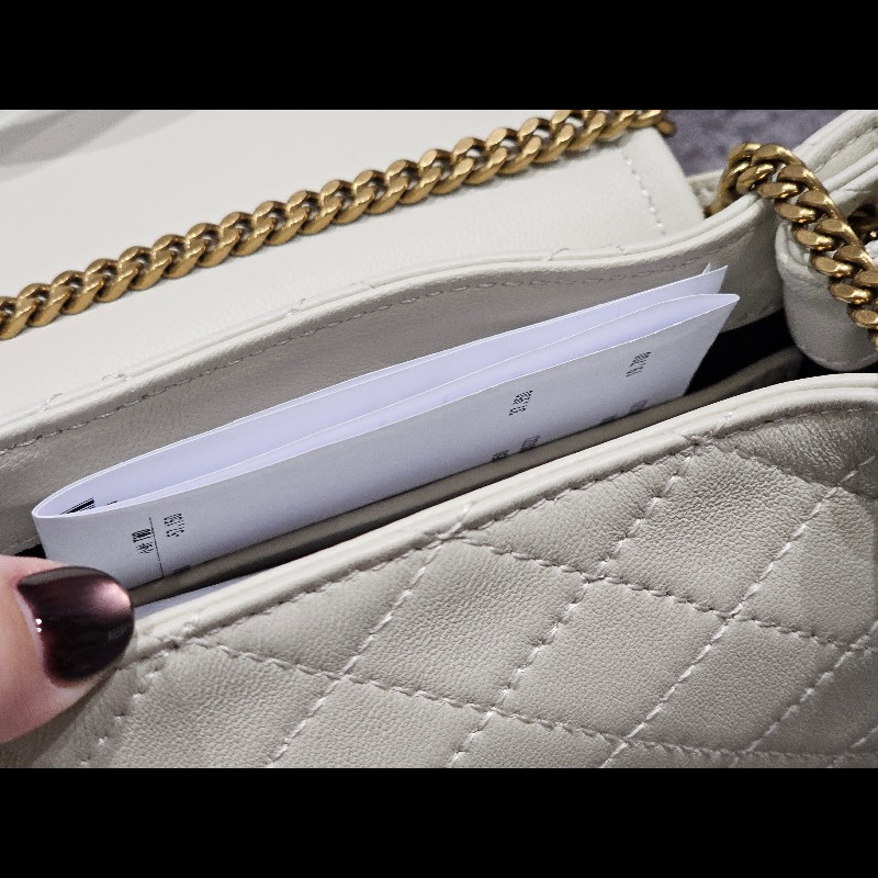 YSL Nolita MINI 小羊皮迷你手袋 白色-31