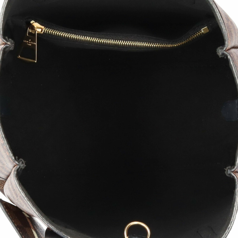 二手路易威登 Belmont NV BB Damier 背包背包 N60348,棕色,女士。-5