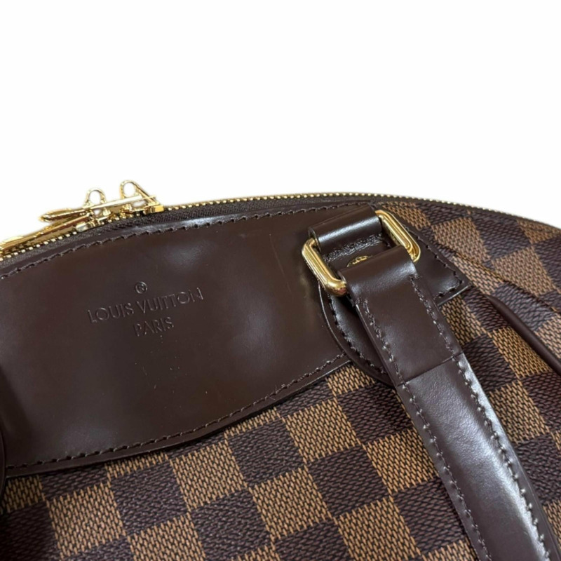 二手路易威登 Verona PM Damier 帆布手提包 N41117 棕色 女士-6