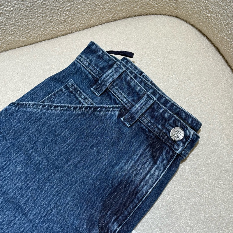 全新Chanel 26P Jennie同款牛仔褲40碼-1
