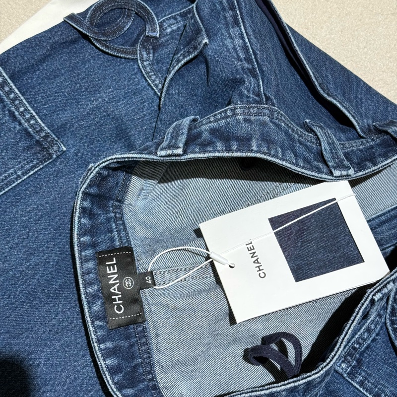 全新Chanel 26P Jennie同款牛仔褲40碼-3