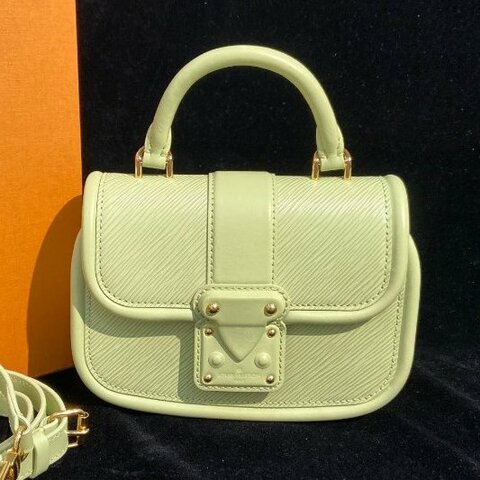 芯片款 路易威登/Louis Vuitton牛油果郵差包 水波紋HIDE AND SEEK 手提包