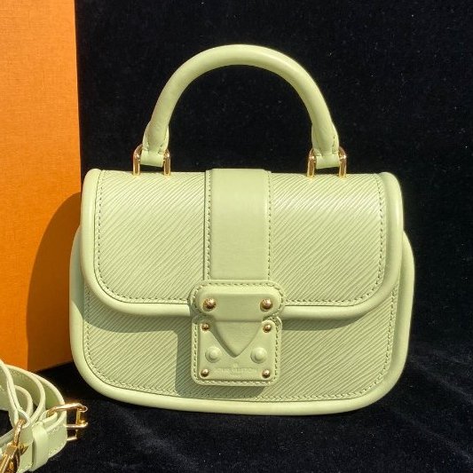 芯片款 路易威登/Louis Vuitton牛油果郵差包 水波紋HIDE AND SEEK 手提包-0