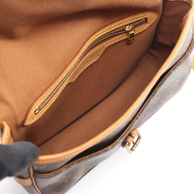 路易威登 Sologne 單肩斜背包 M42250 Monogram 棕色二手-2