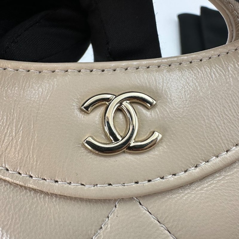 閒置芯片款 香奈兒/Chanel 31Bag Nano金扣菱格紋皮穿鏈條 羊皮材質-13