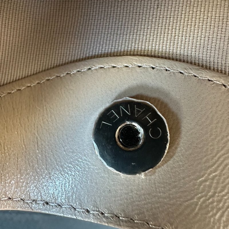 閒置芯片款 香奈兒/Chanel 31Bag Nano金扣菱格紋皮穿鏈條 羊皮材質-14