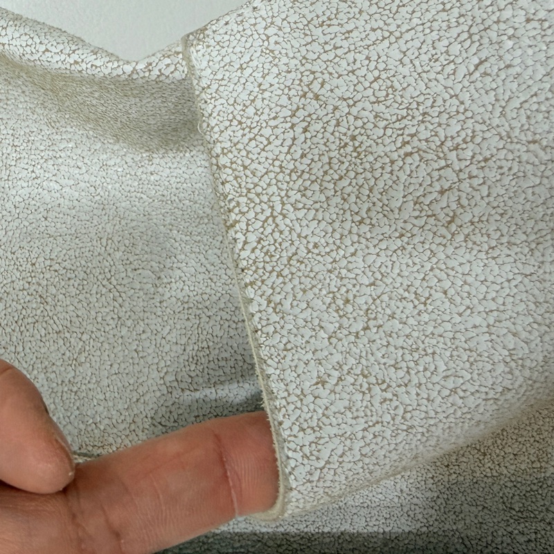 CHANEL 香奈兒 vintage 象牙白 羊皮 皮衣 皮外套 夾克 短大衣-23