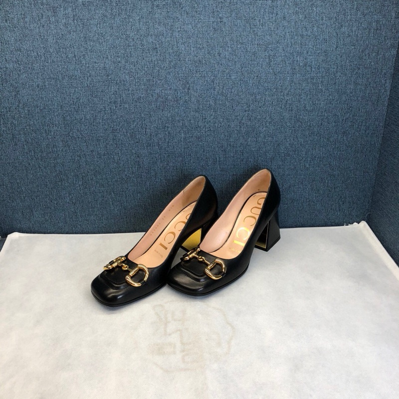 99新 Gucci高跟鞋,鞋碼35,附件:塵袋-0