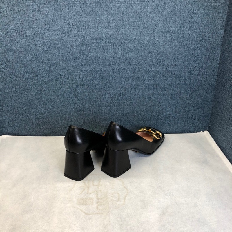 99新 Gucci高跟鞋,鞋碼35,附件:塵袋-4