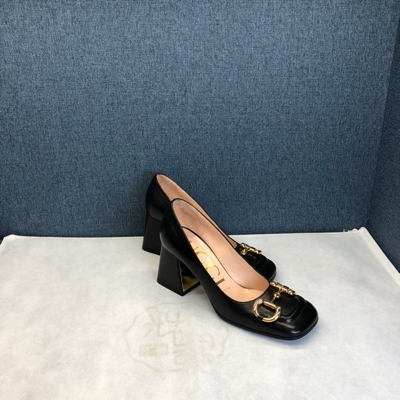 99新 Gucci高跟鞋,鞋碼35,附件:塵袋-5