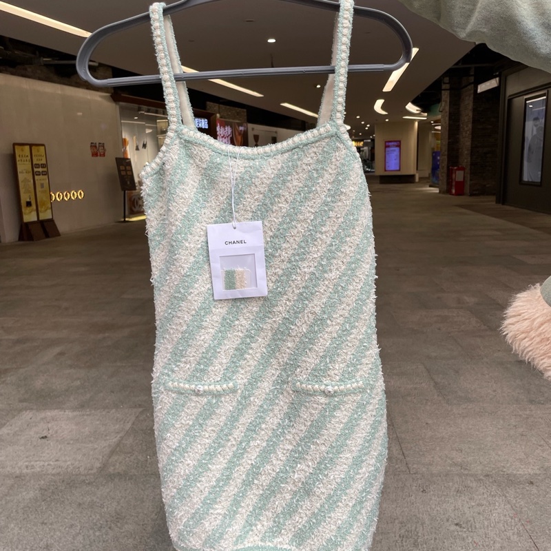 99閒置新 香奈兒CHANEL吊帶裙,38碼 無附件-4