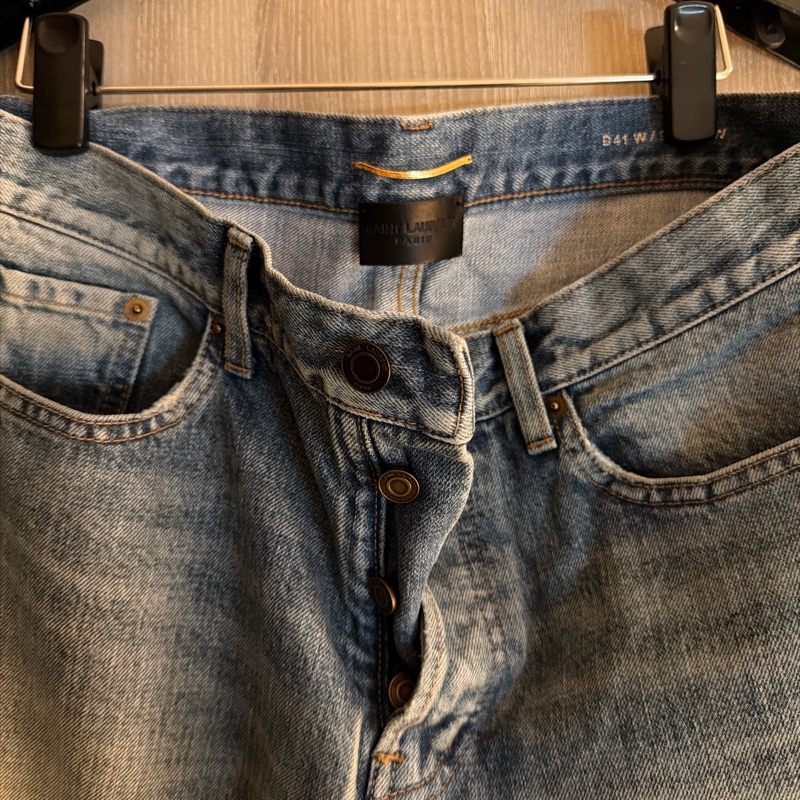 saint laurent 牛仔褲-1