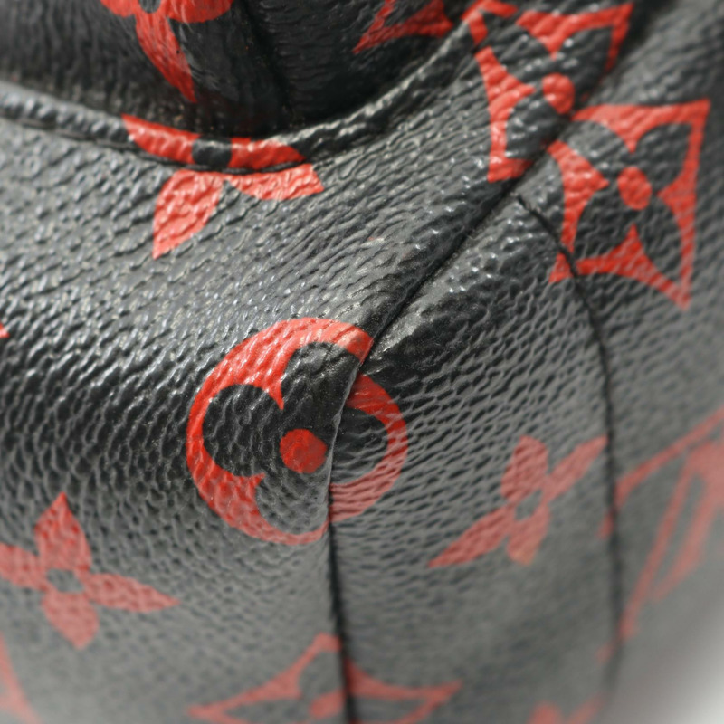 路易威登 Palm Springs 迷你雙肩包 M41457 Monogram Infrarouge 紅色二手 LV-5