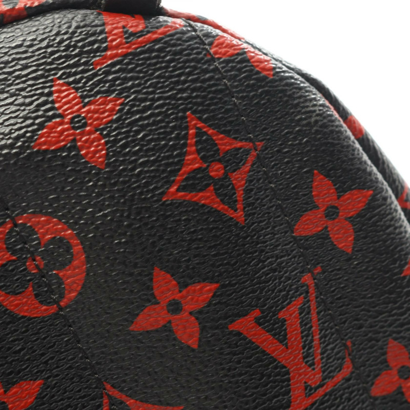 路易威登 Palm Springs 迷你雙肩包 M41457 Monogram Infrarouge 紅色二手 LV-7