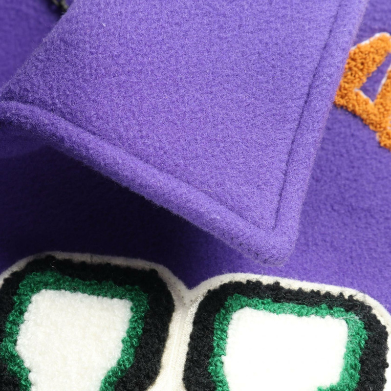 路易威登 多片拼接皮革棒球外套 #48 RM222MJYHNL90E 羊毛-7