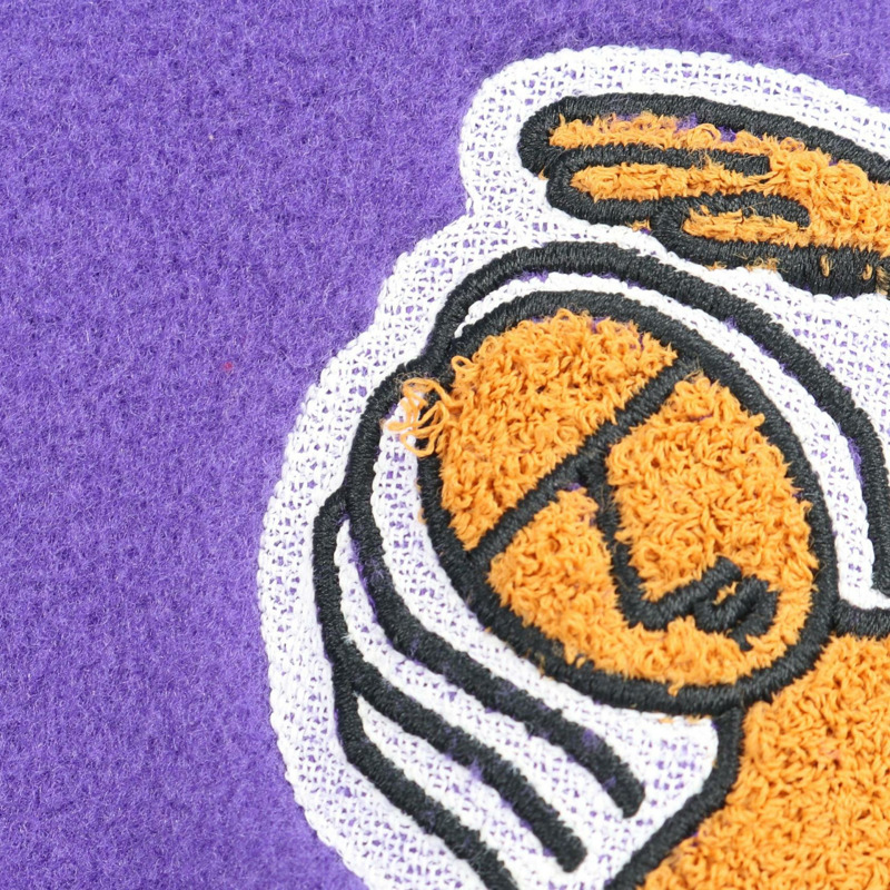 路易威登 多片拼接皮革棒球外套 #48 RM222MJYHNL90E 羊毛-11