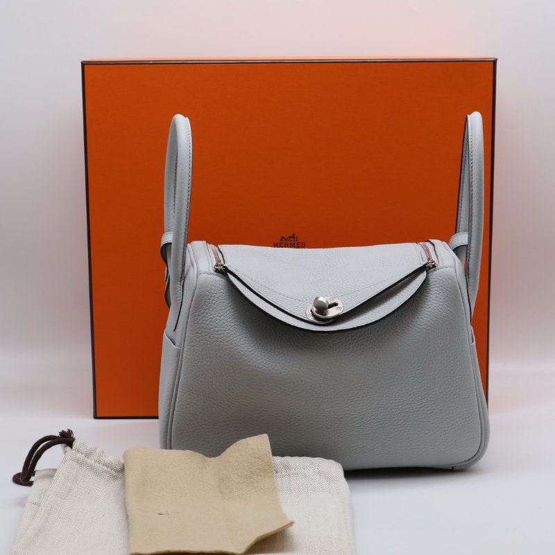 HERMES Lindy 26 - 聖杯藍銀 U-10