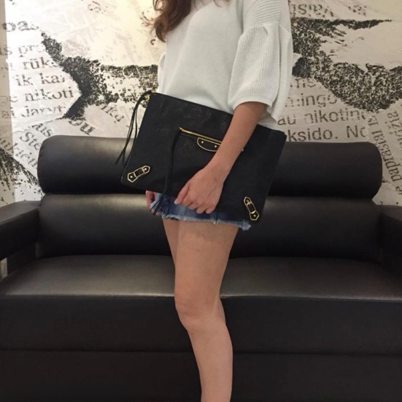 Balenciaga clutch ( Black )-5