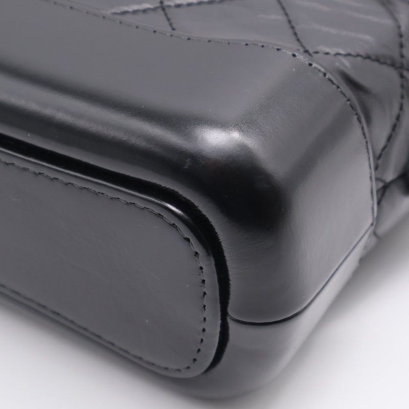 CHANEL 雙鍊條流浪包 - 小號黑26開-6